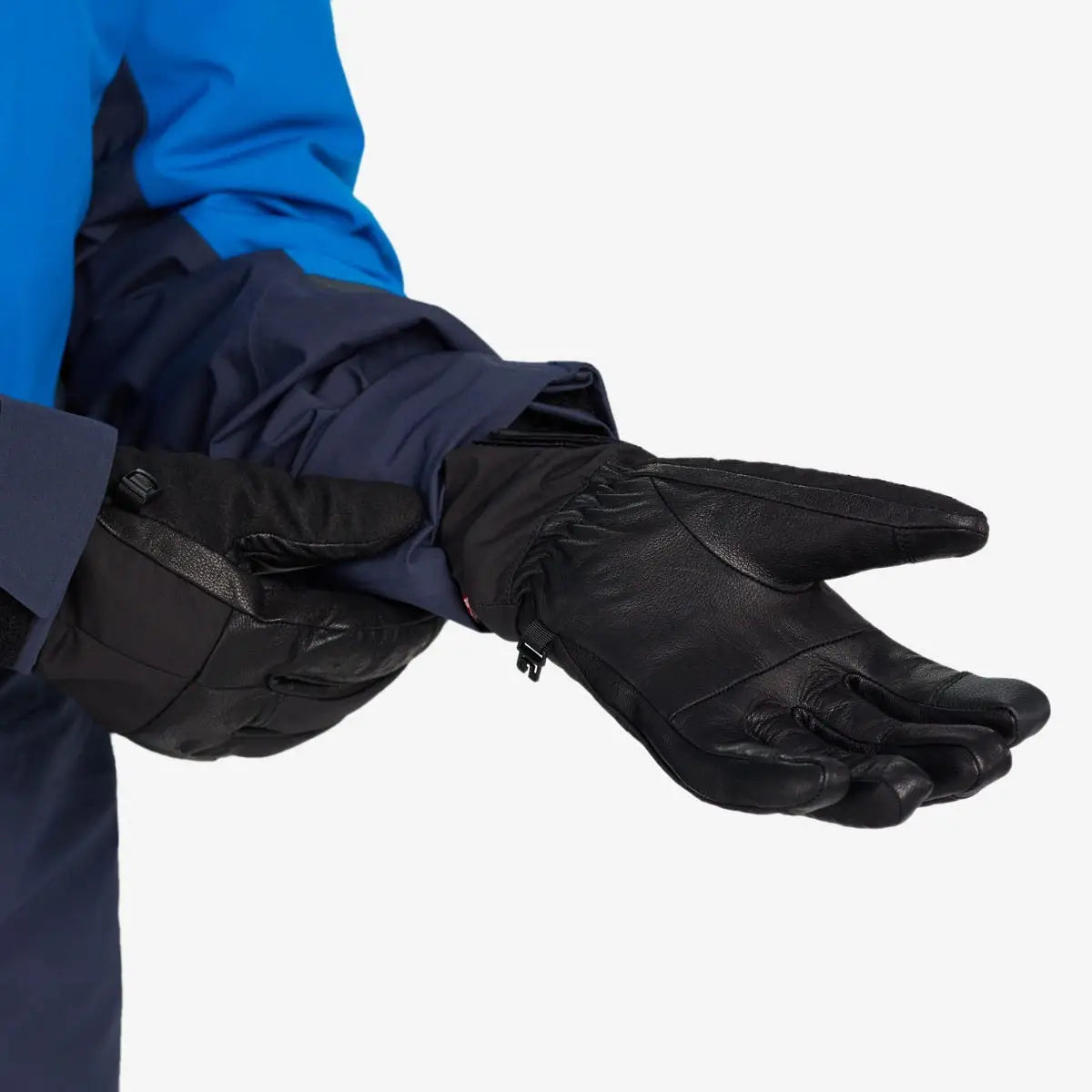 a person is wearing the Ski-Doo BC Aspect Short Gloves