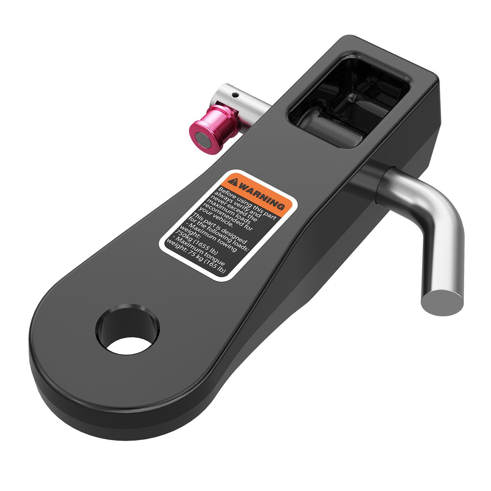 Ski-Doo Front and Rear Hitch Drawbar (Fits on XU Rear 2" Receiver or Heavy Duty Front Bumper)