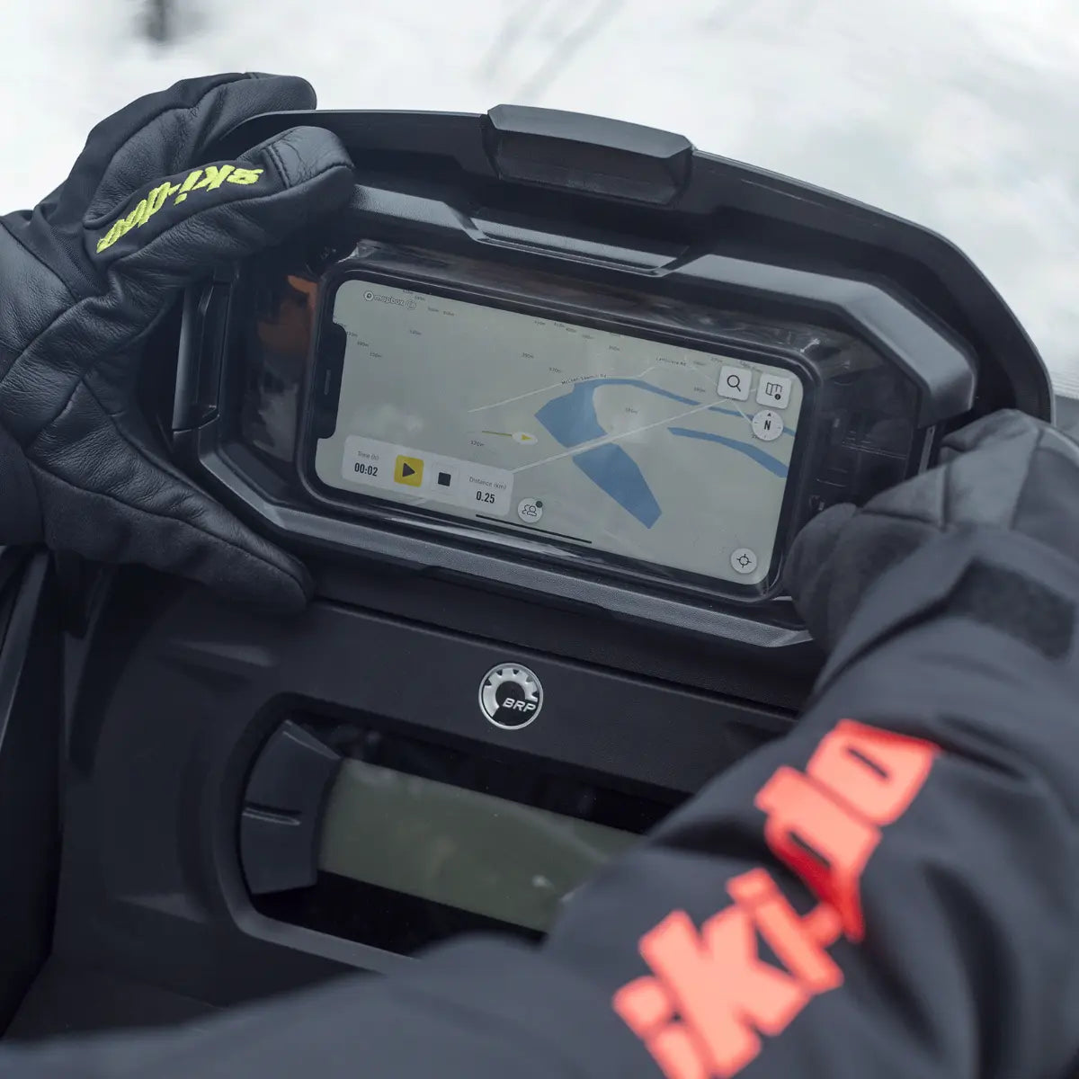 Ski-Doo Glovebox Extension / GPS Support - 5L
