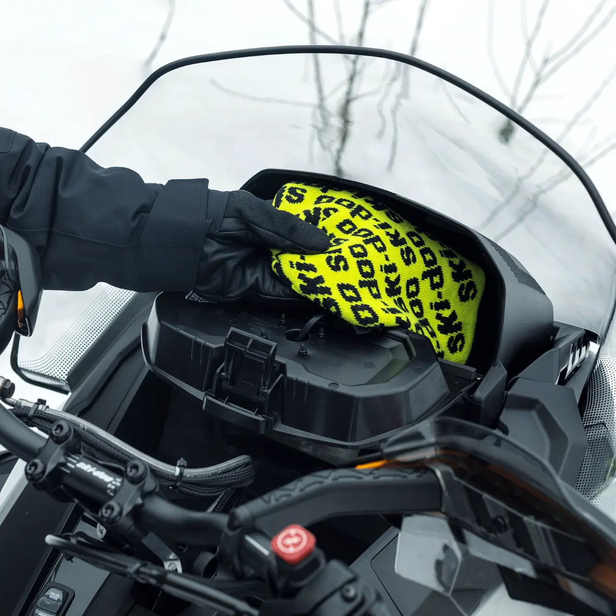 Ski-Doo Glovebox Extension / GPS Support - 5L