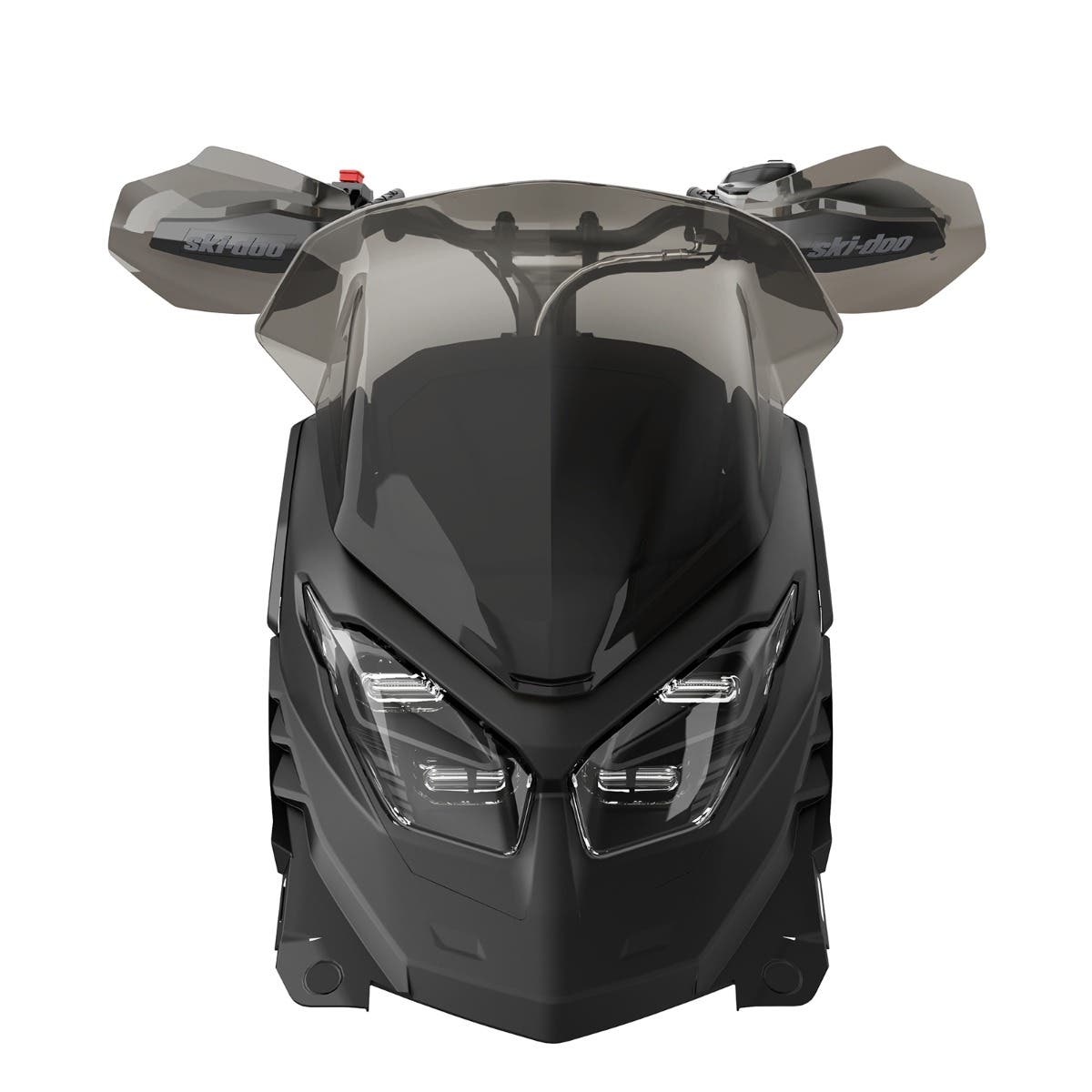DARK SMOKE Ski-Doo Low Windshield - for REV Gen5 (Trail, Crossover)