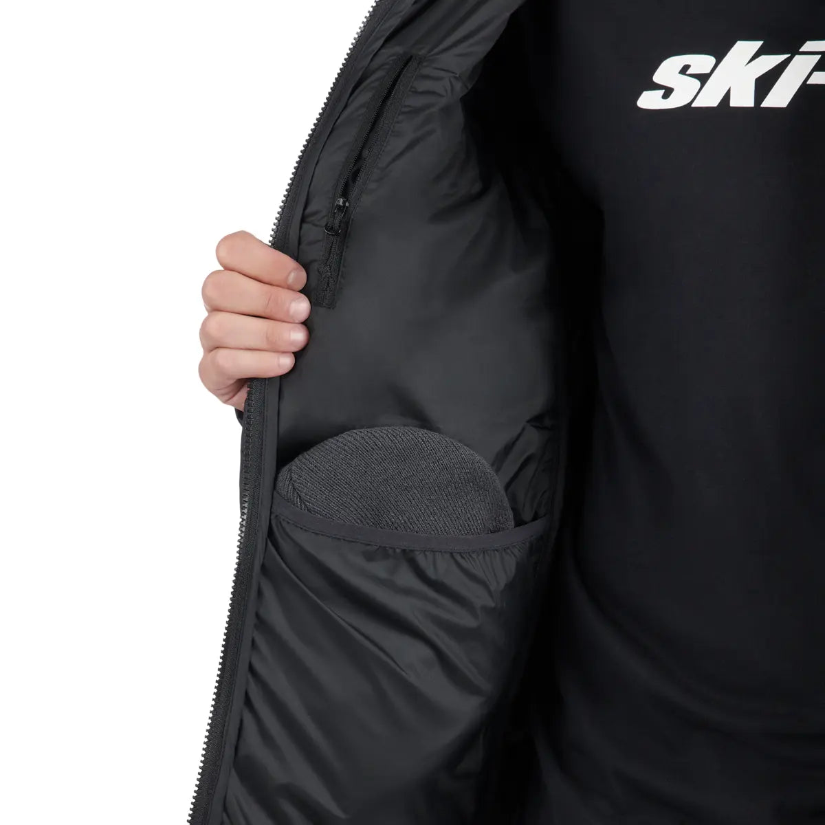 Ski-Doo Men's Tec Layer Heavyweight Down Packable Jacket (Non-Current)