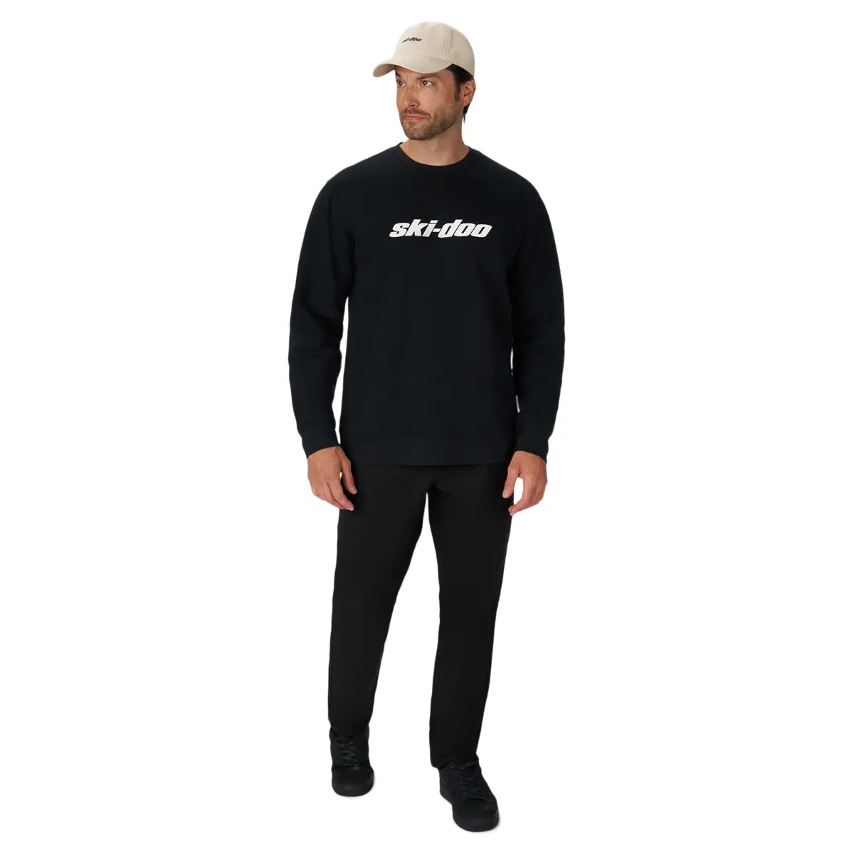 Ski-Doo Signature Crew Sweatshirt in black