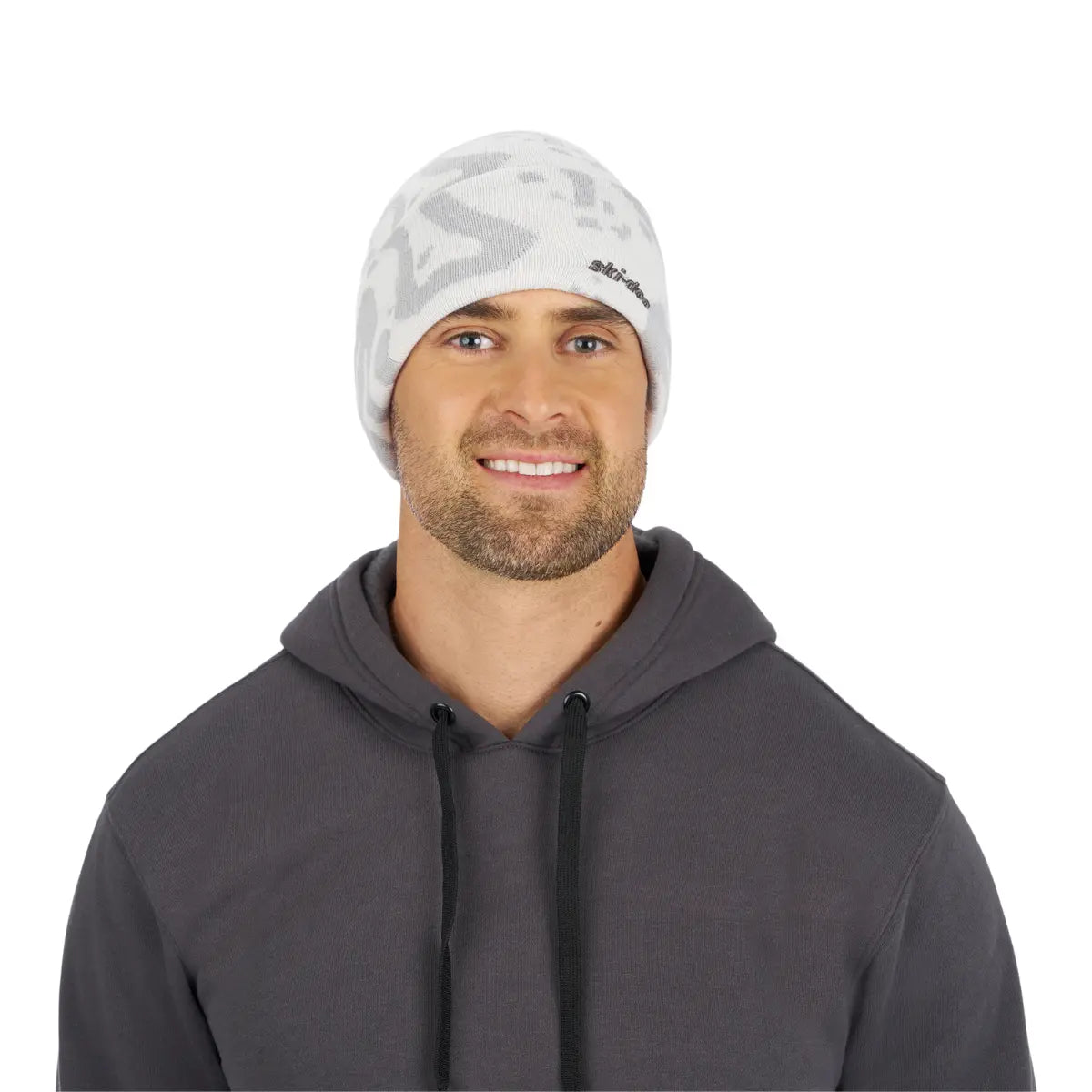 magnesium color of Ski-Doo Unisex Landing Beanie
