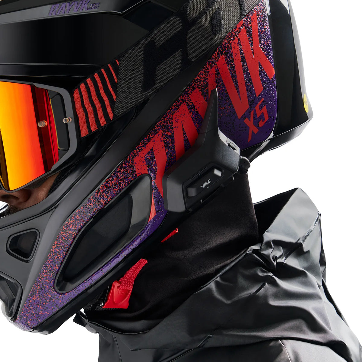 Ski-Doo Unisex Rayvik X5 Mips Helmet (DOT & ECE) - Purple