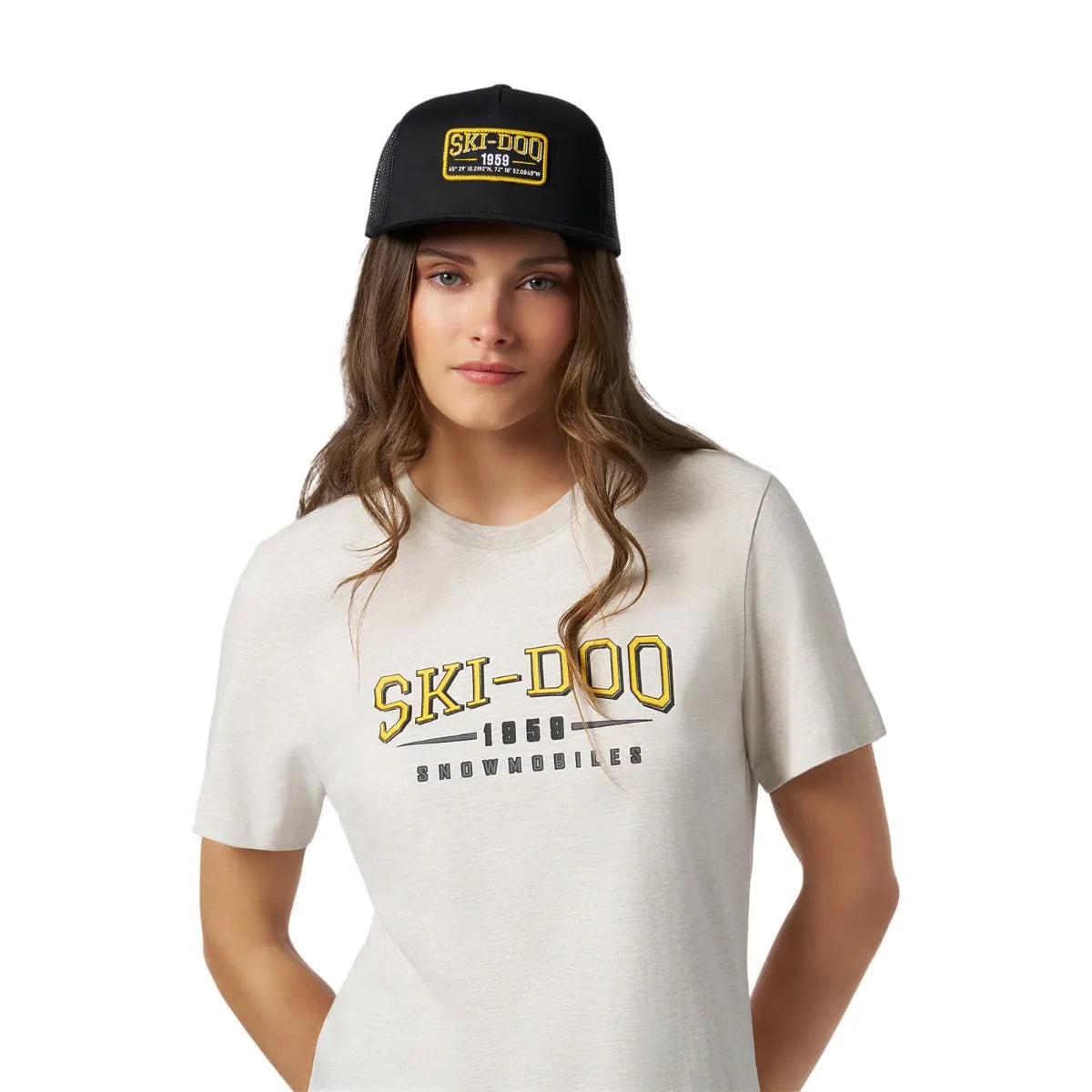 Ski-Doo Unisex Snowmobiles Flat Cap
