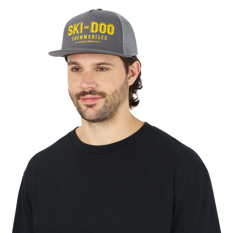 Ski-Doo Vintage Flat Cap - Official BRP Hat Ski-Doo Vintage Flat Cap - Official BRP Hat