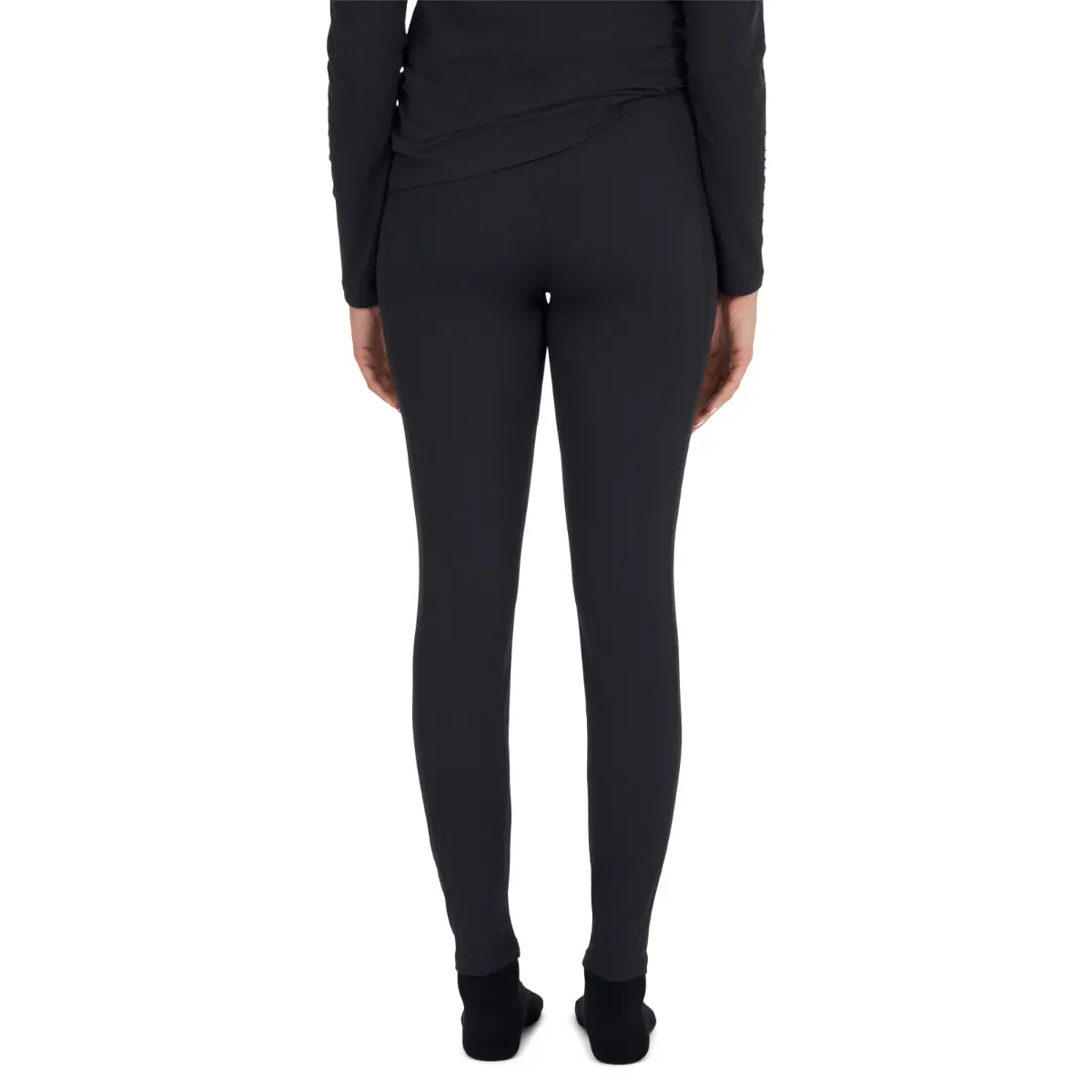 back view of Ski-Doo Women's X-Team Base Layer Bottom Pant in black