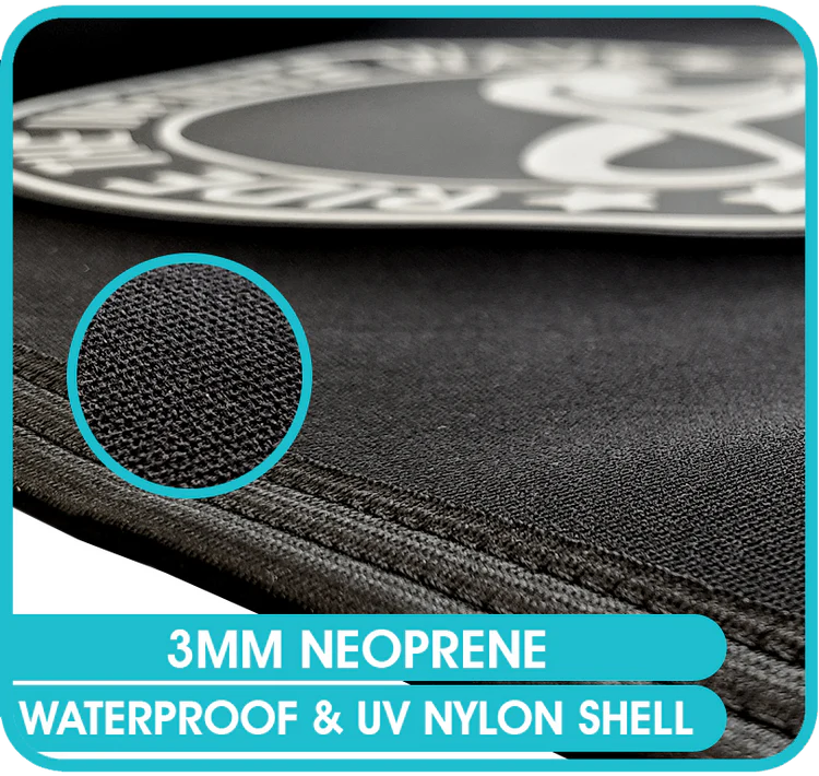 Neoprene detail on Surfinity Boat Shield