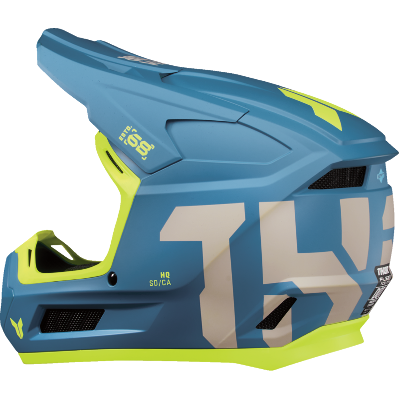 Forge Blue Thor Youth Fleet ATV / MX Helmet