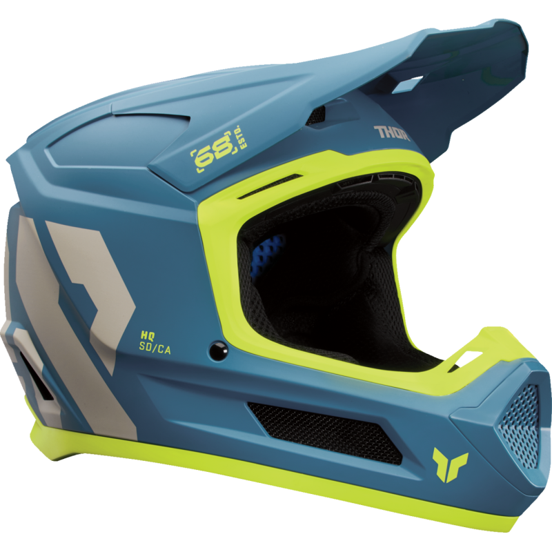 Forge Blue Thor Youth Fleet ATV / MX Helmet