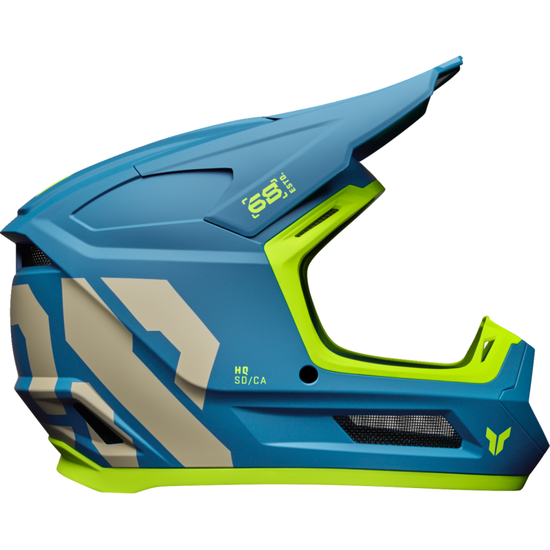 Forge Blue Thor Youth Fleet ATV / MX Helmet