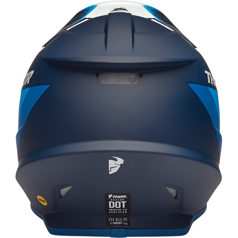 navy/white Thor Sector Runner MIPS Helmet