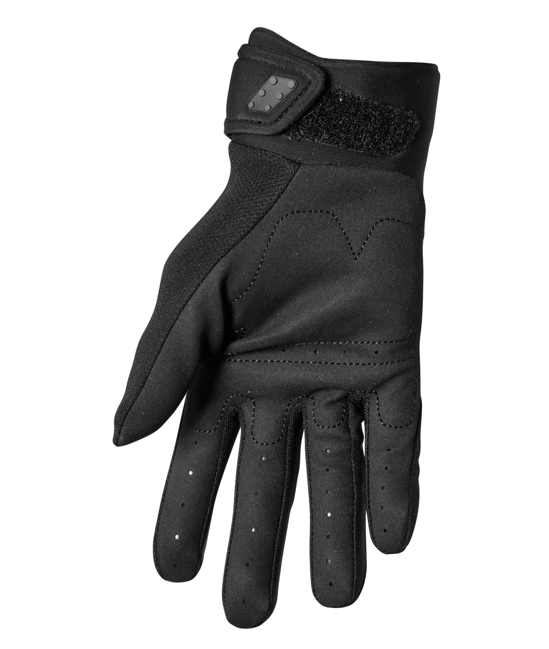 black palm side of the Thor Spectrum Youth Riding Glove