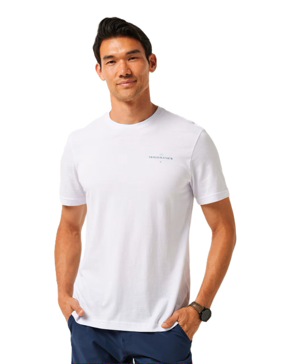 TravisMathew Acropolis Tee front view
