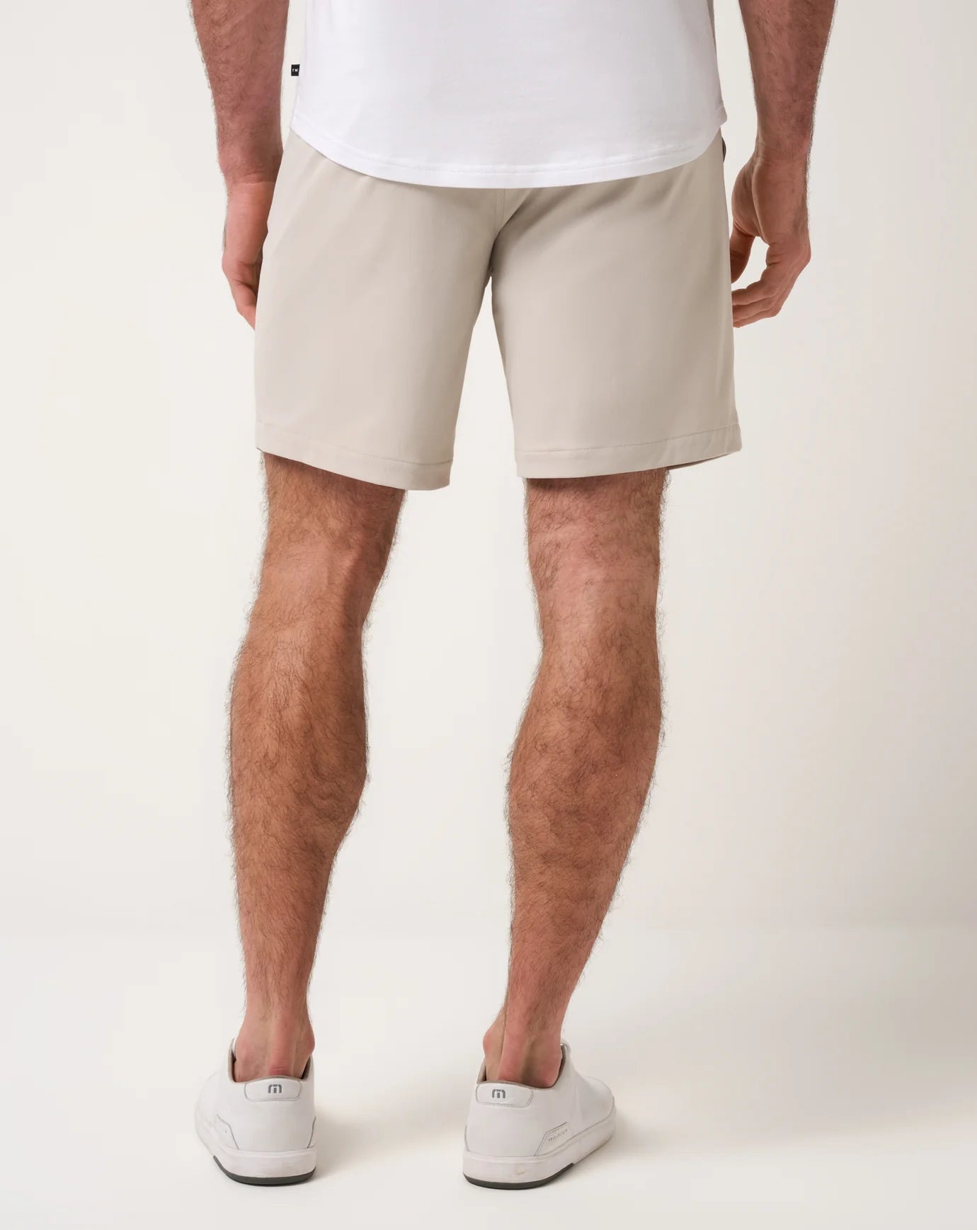 back of the Italian Sand color TravisMathew Beach Club Shorts