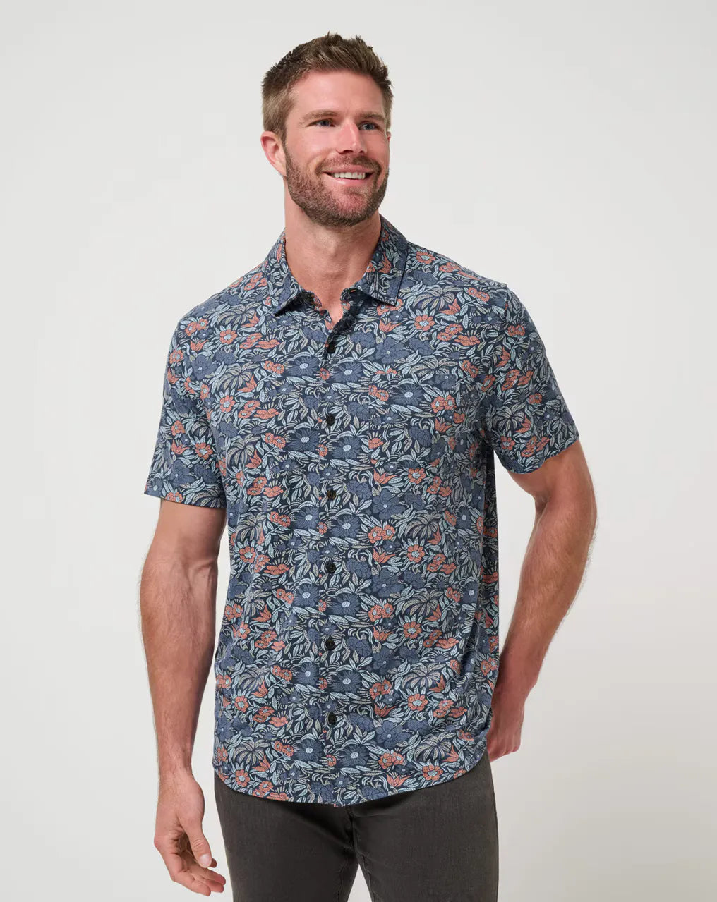 TravisMathew Day Cruise Button-Up Woven Shirt