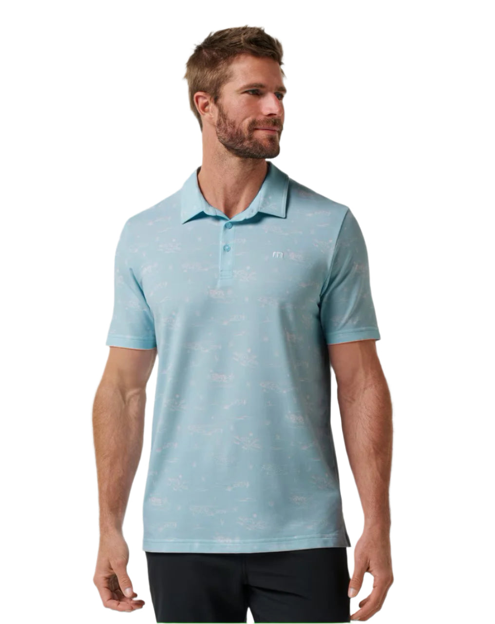 TravisMathew Featherweight City Polo Shirt Men's Golf Polo