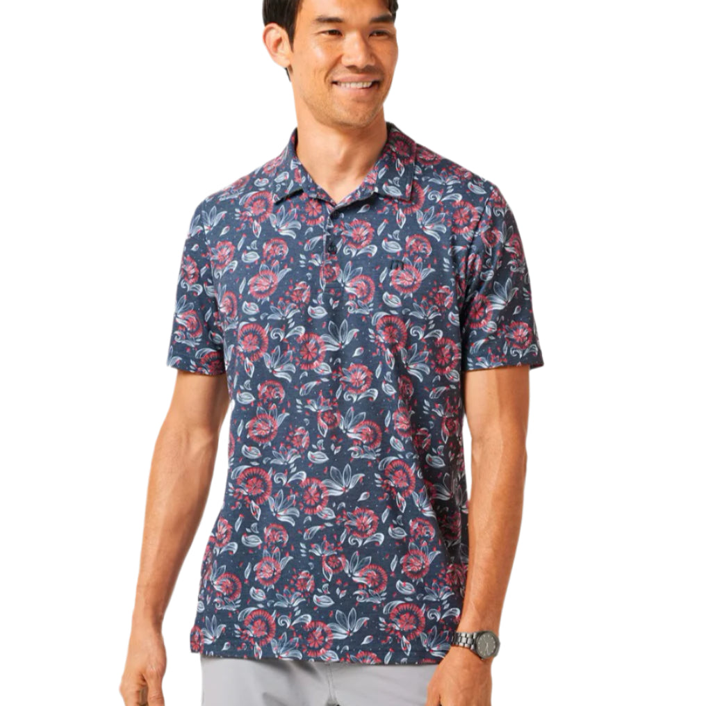 TravisMathew Featherweight Flourish Polo Shirt