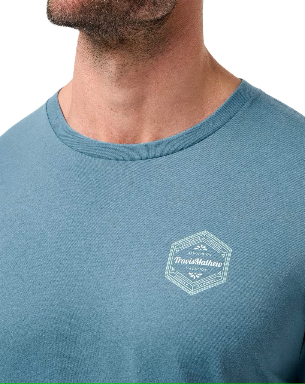 TravisMathew Maximum Stay T-Shirt detail view