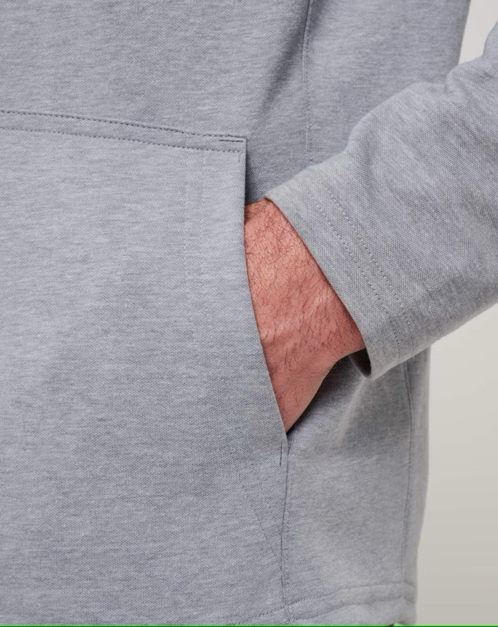 pocket detail of TravisMathew Upgraded Tech Hoodie