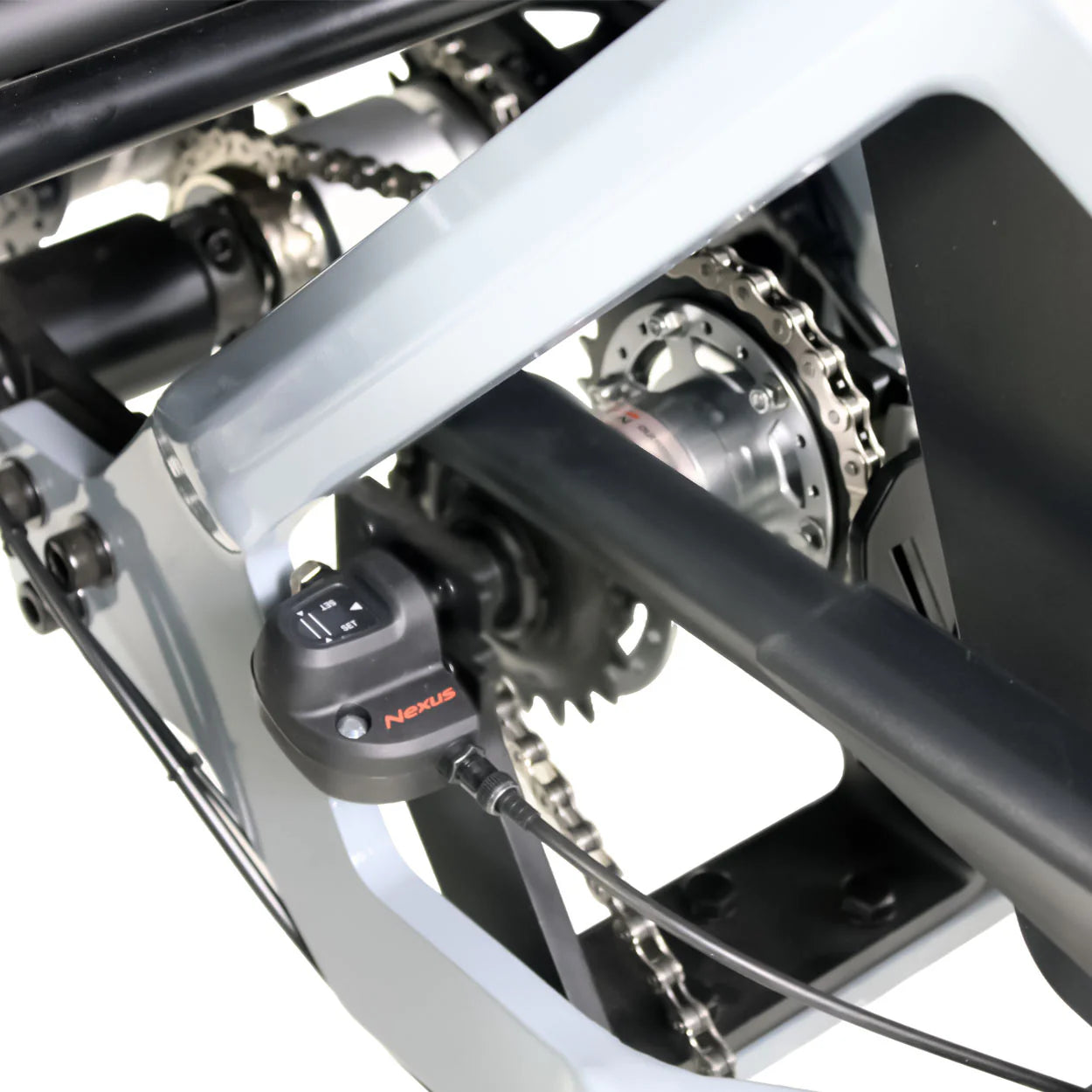 gear detail of the Vamoose Tricycle SST E-Bike