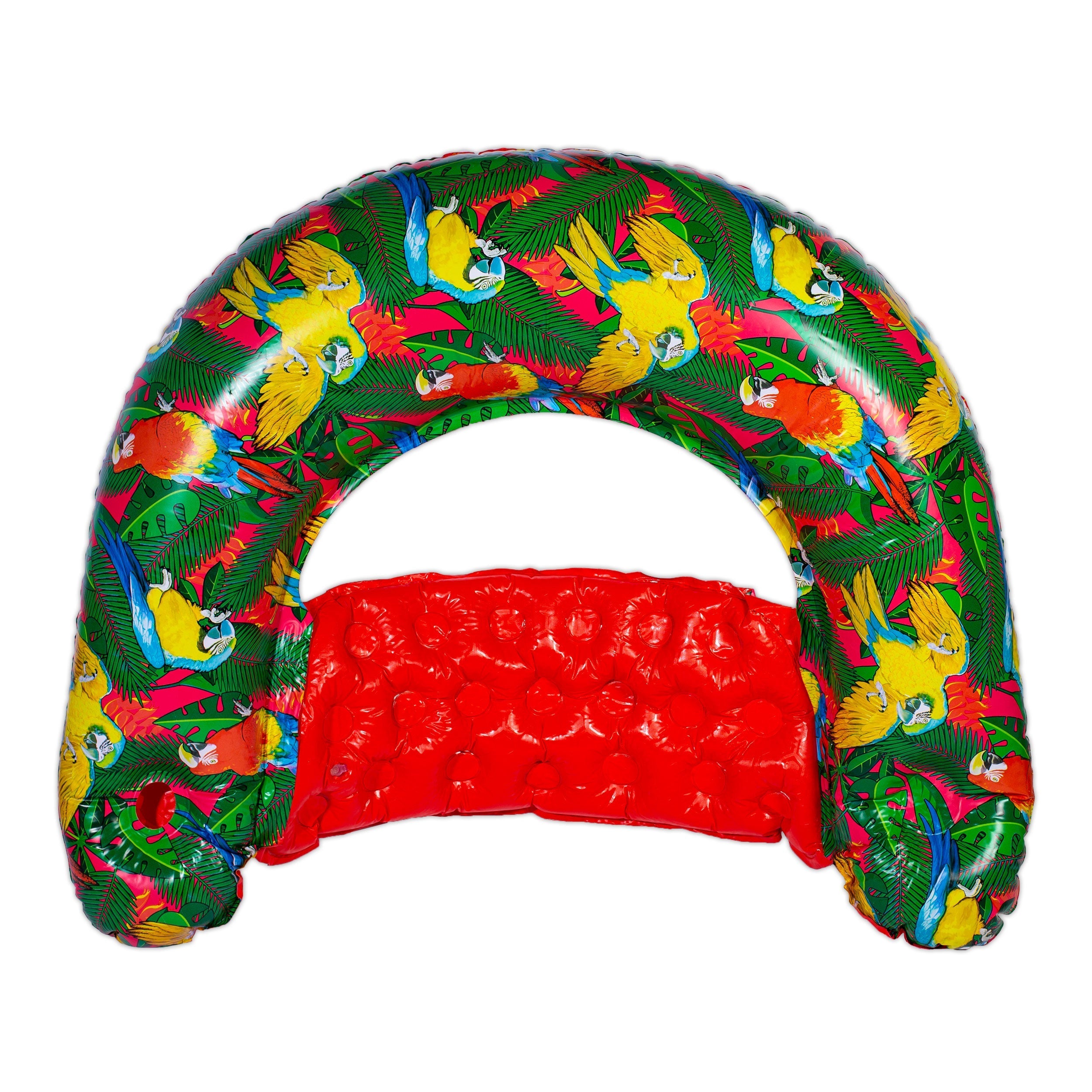 O'Brien Margaritaville Sit And Sip Pool Float in red