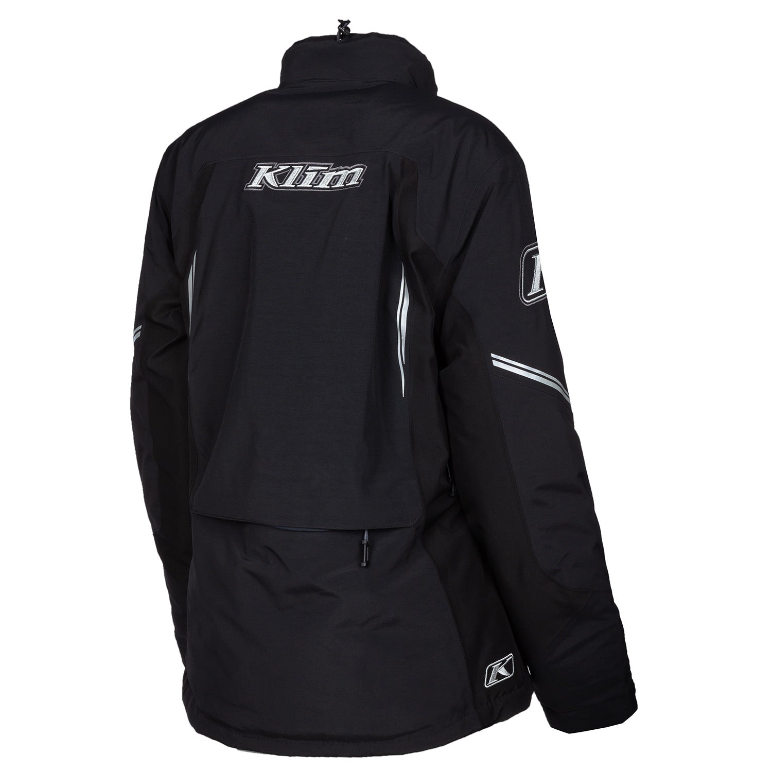 Klim Women's Strata Jacket in black, back view