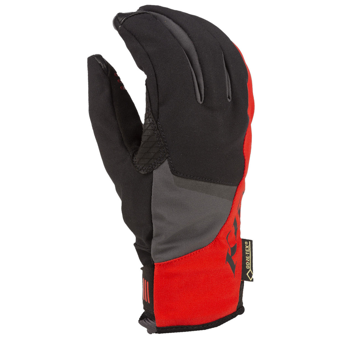 Klim Inversion GTX Snowmobile Gloves high risk red