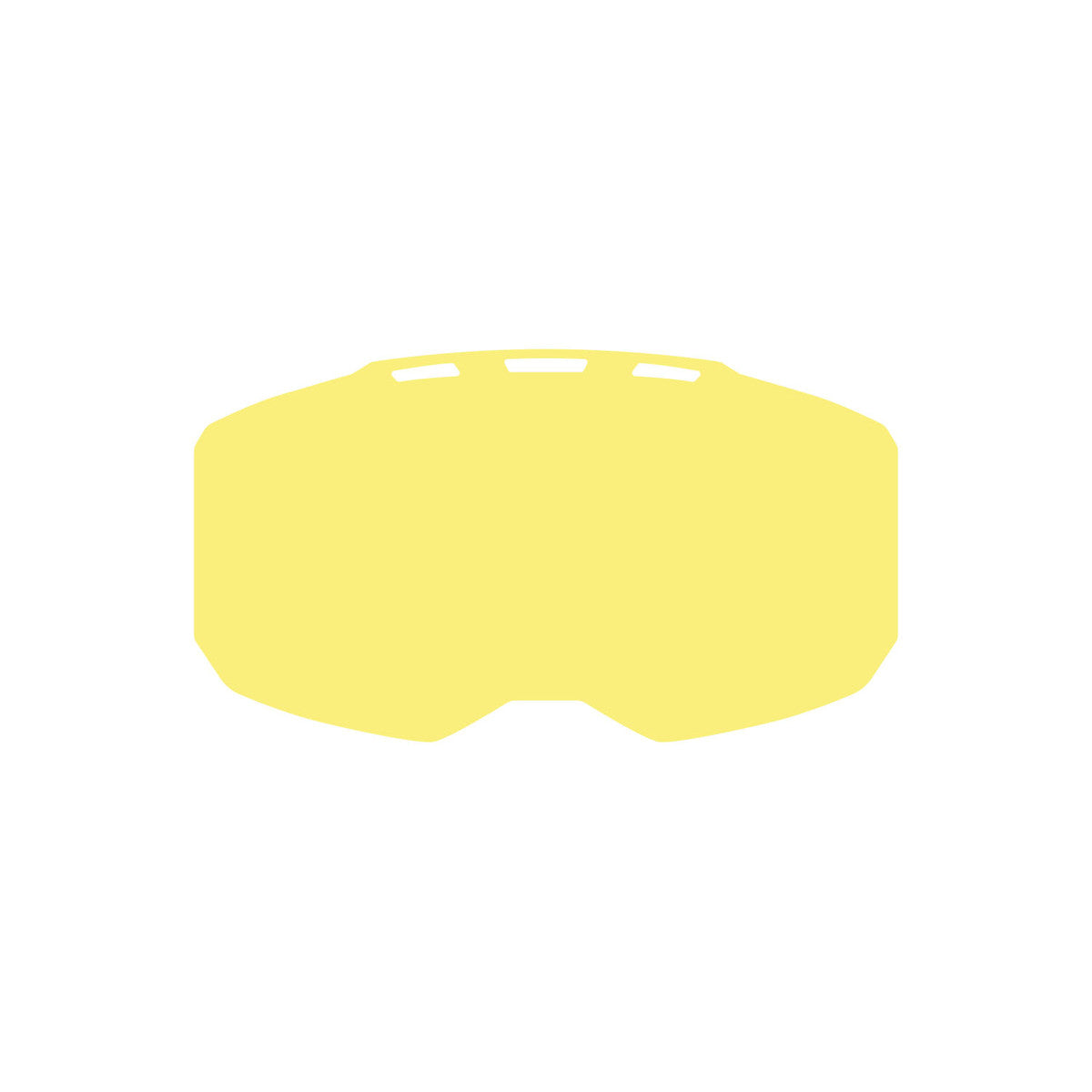 light yellow tint Klim Edge Lens - Replaceable Goggle Lens