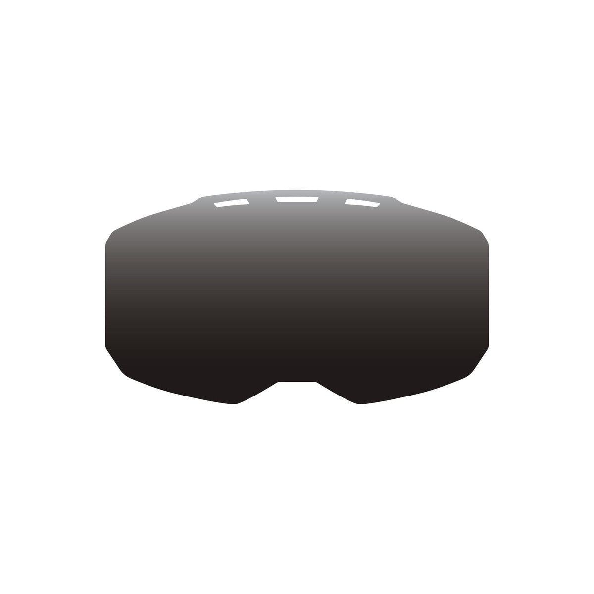 smoke polarized Klim Edge Lens - Replaceable Goggle Lens