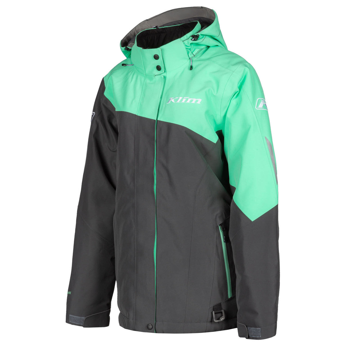 Klim Women's Allure Jacket in wintermint - asphalt