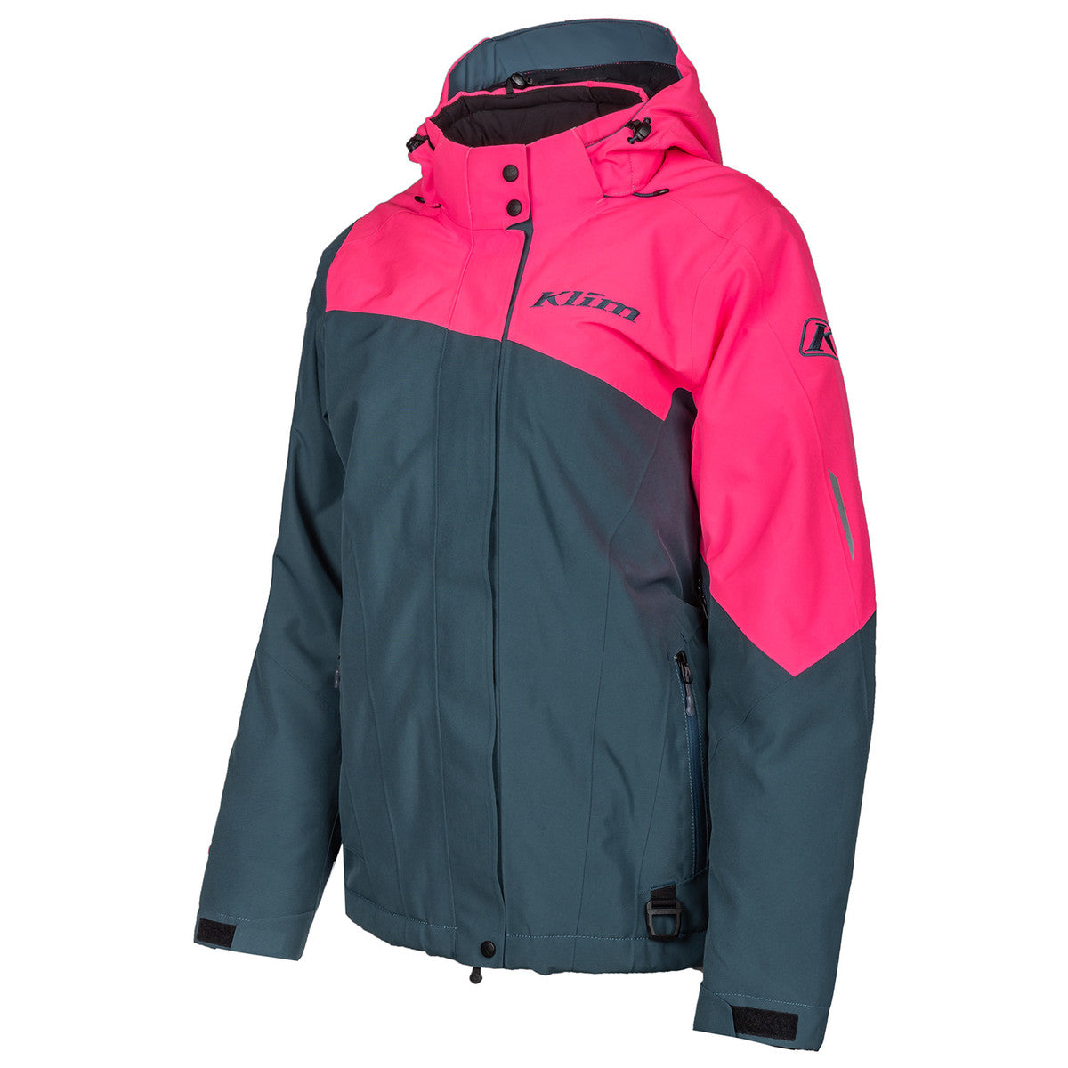 Klim Women's Allure Jacket - Petrol - Knockout pink