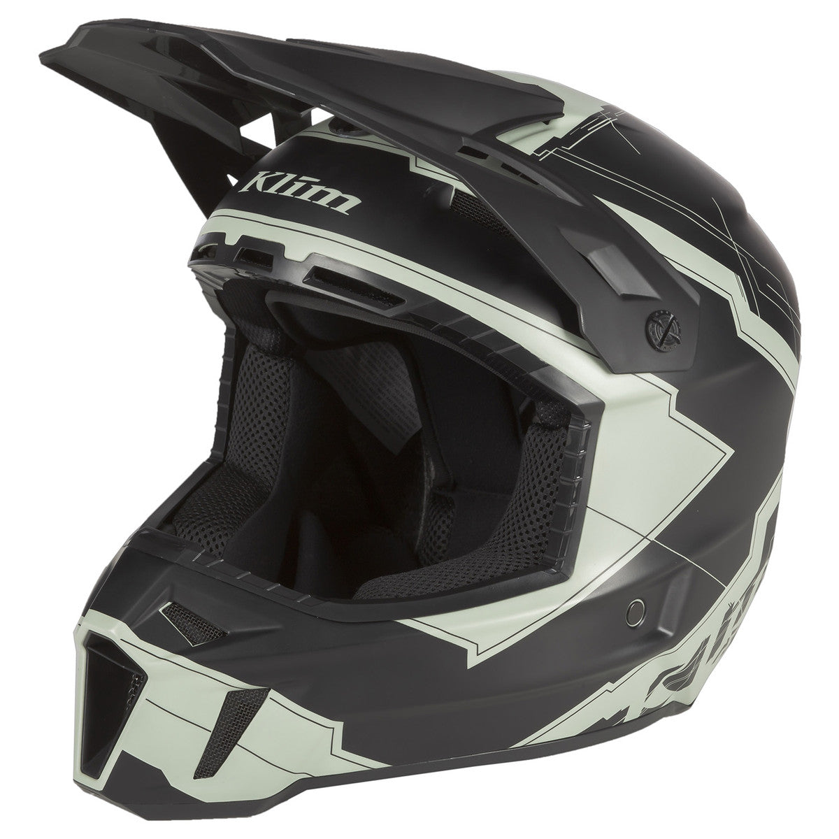 Klim F3 Snowmobile Helmet ECE verge slate gray