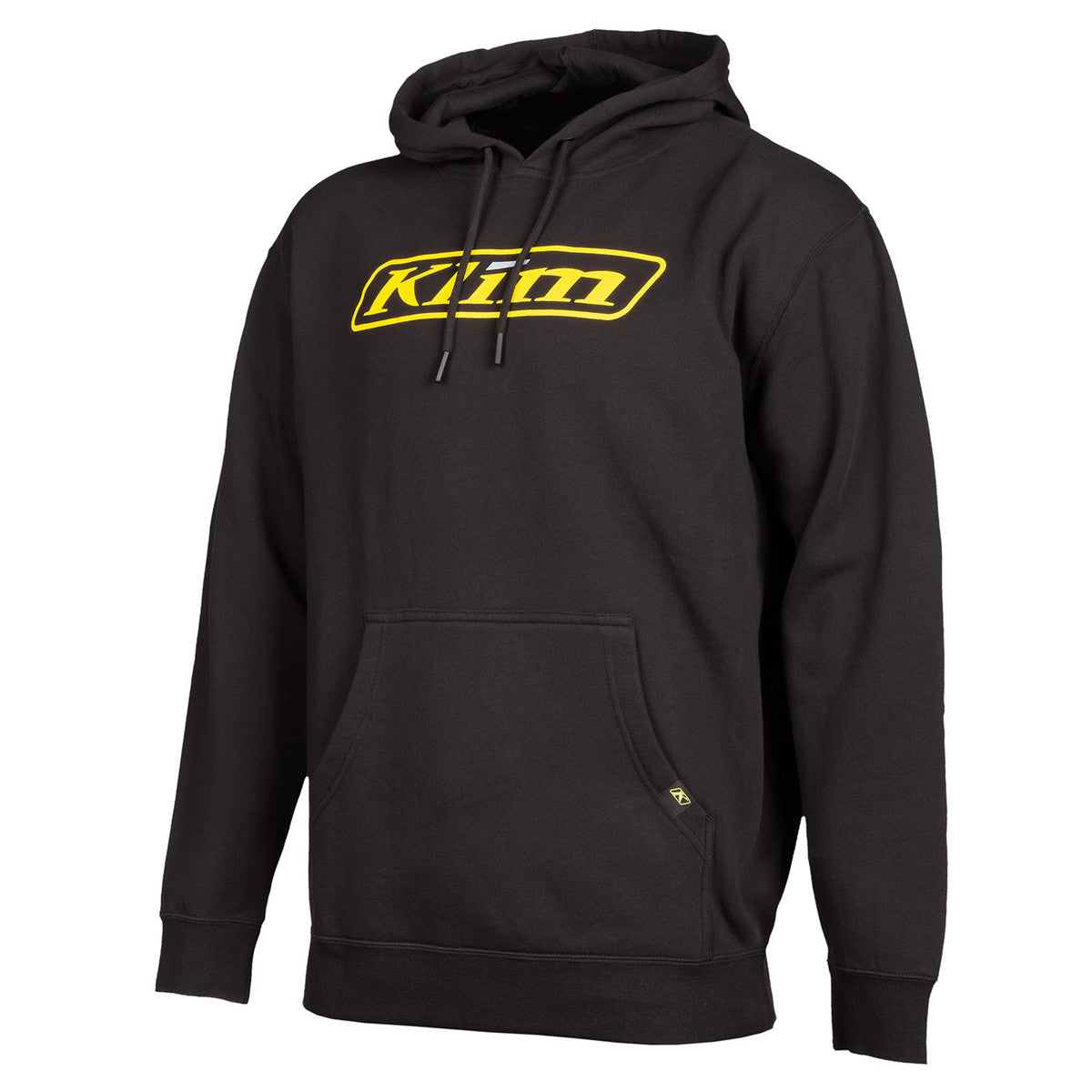 Klim Corp Hoodie black -vibrant yellow
