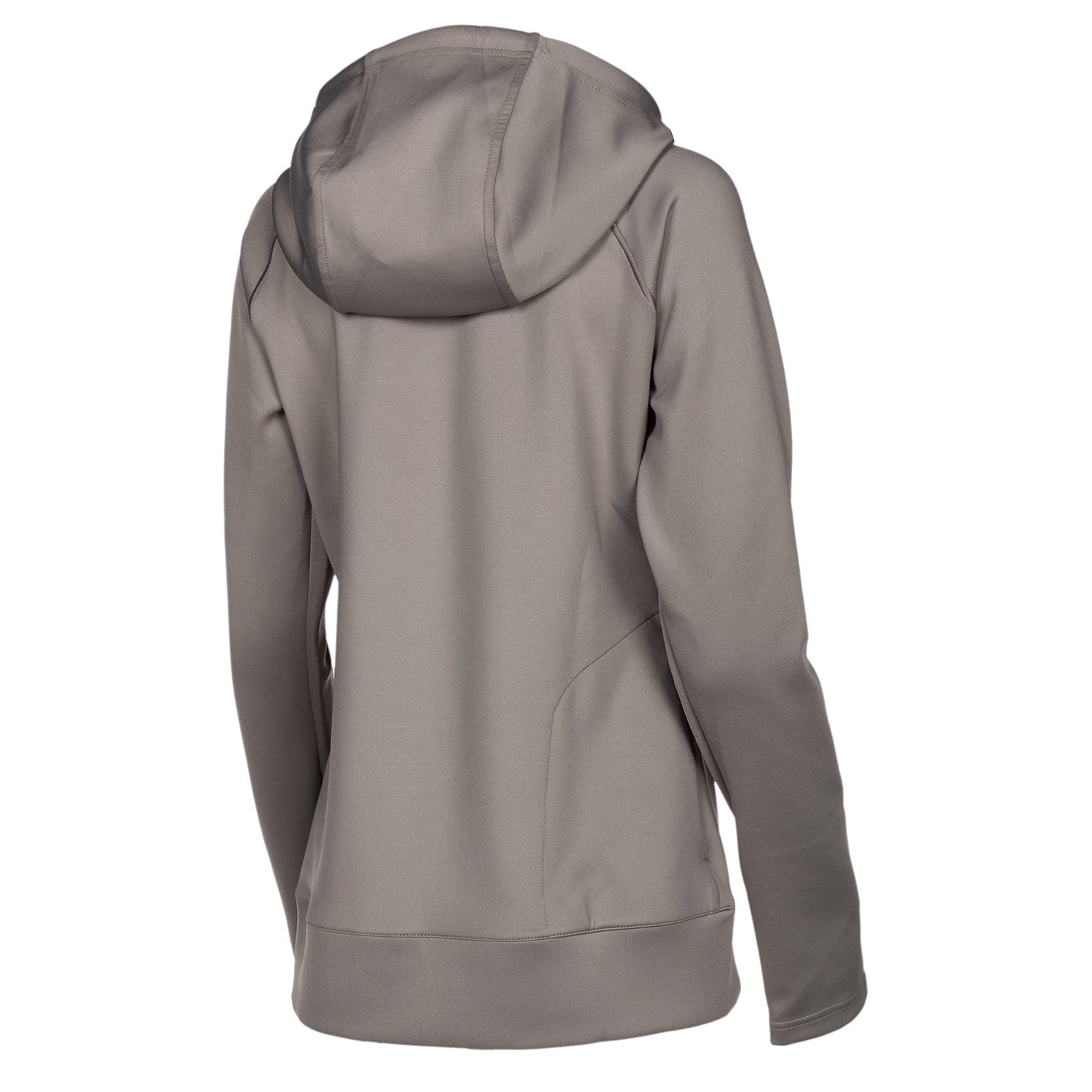 Klim Women's Equinox Hoodie in Castlerock grey - Knockout Pink