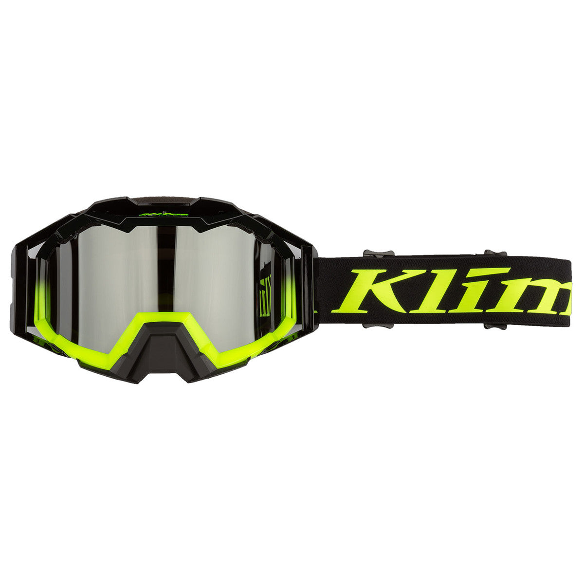 "Vanish Hi-Vis Dark Smoke Silver Mirror" Klim Viper Pro Snowmobile Goggle