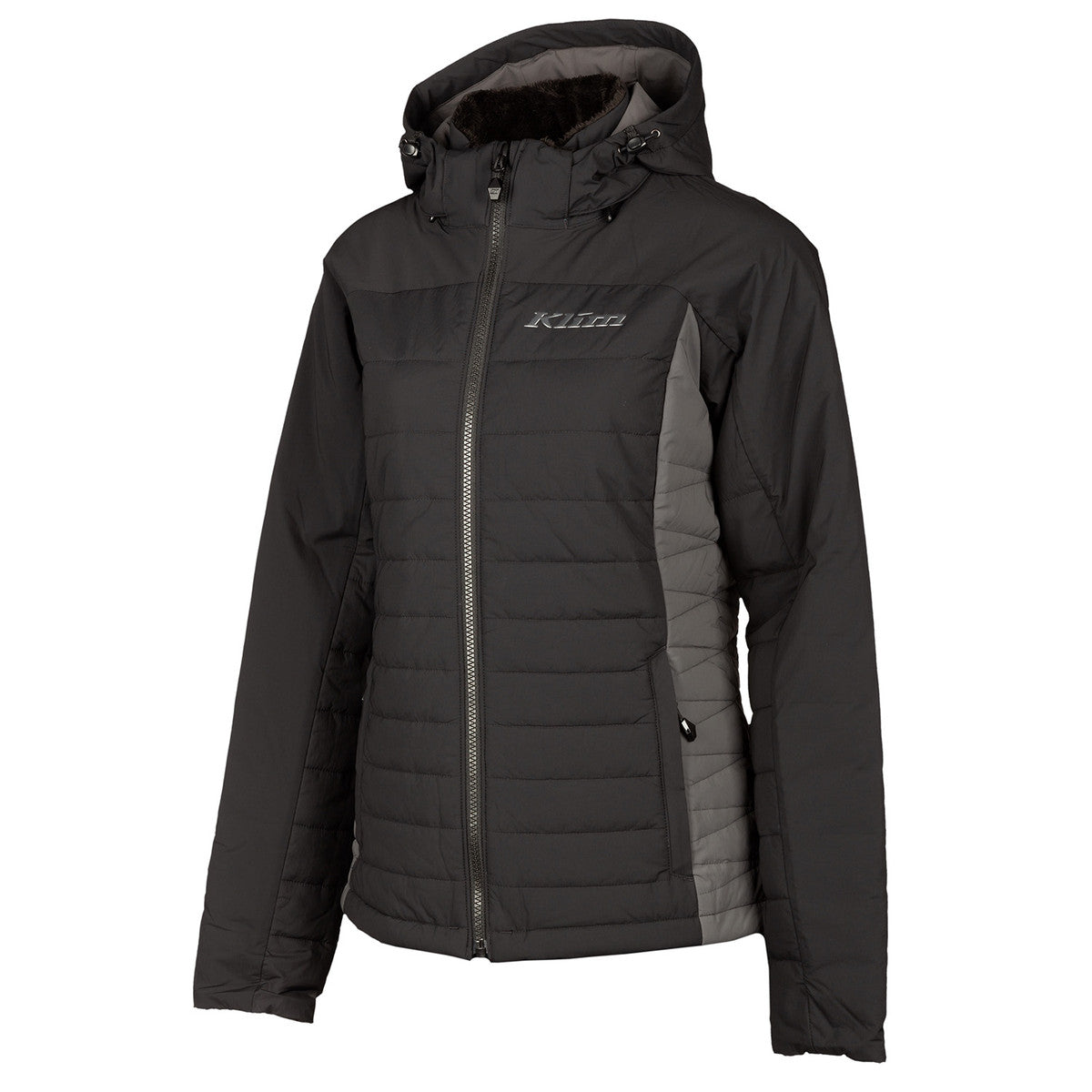 Klim Women's Waverly Jacket in black/ashphalt
