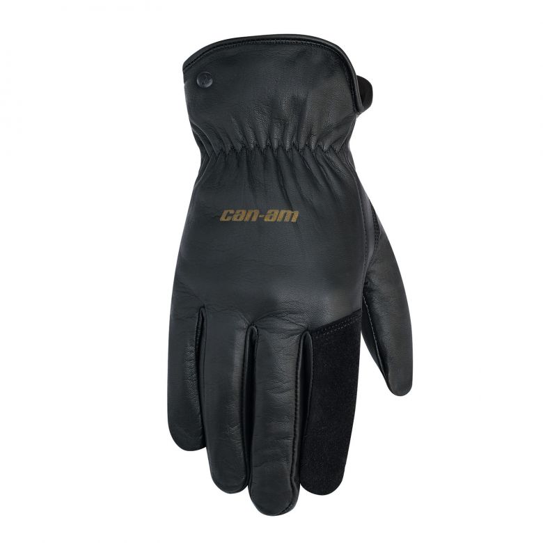 Can-Am Spyder Black Leather Gloves (Non-Current)