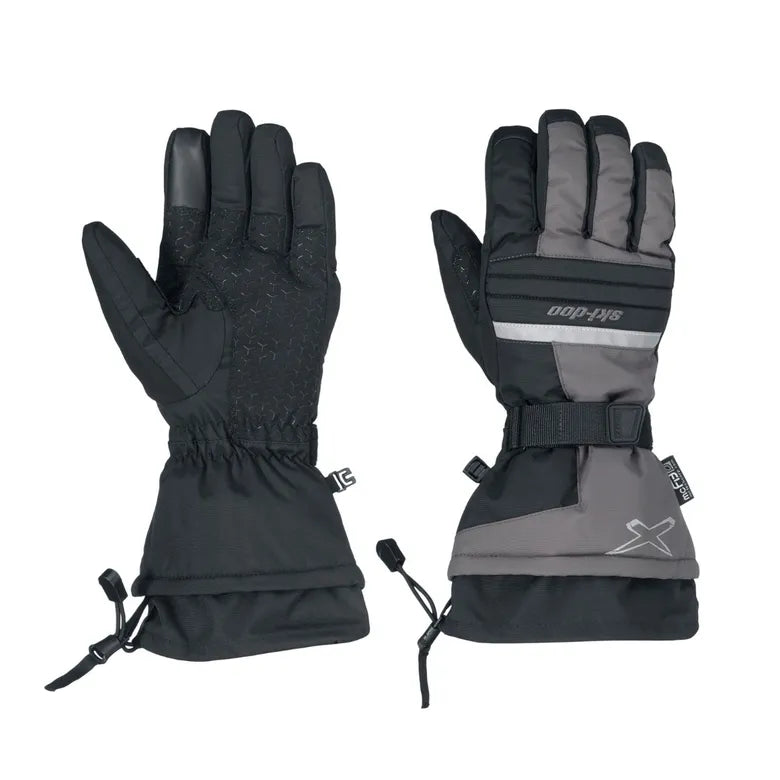 Charcoal Grey Ski-Doo X-Team Nylon Gloves
