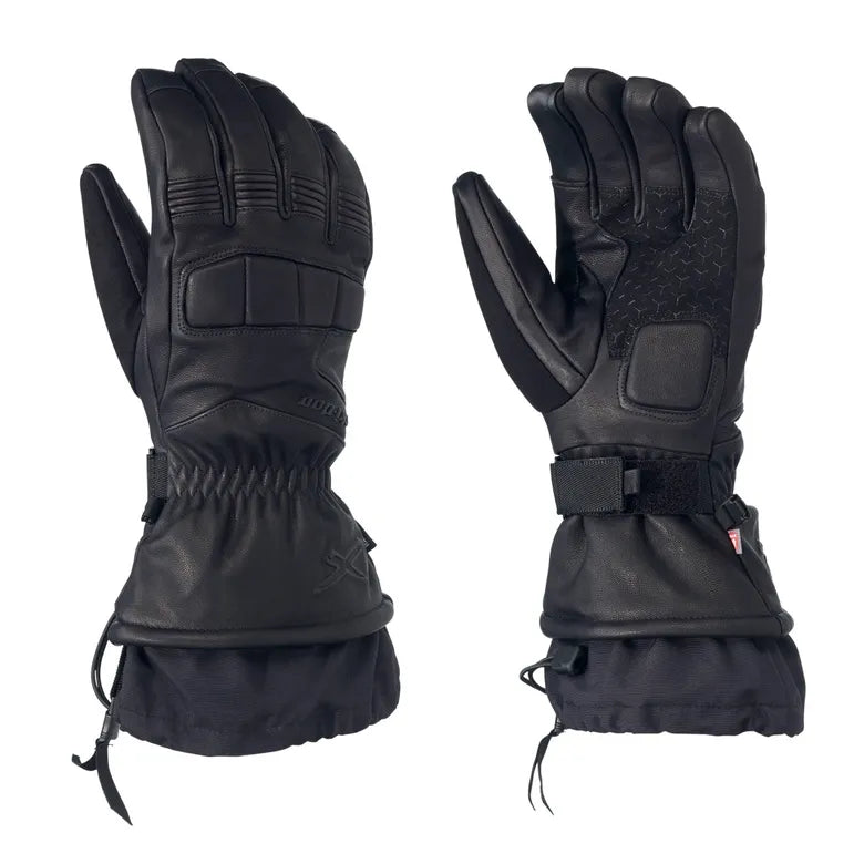 Black Ski-Doo X-Team Leather Gloves