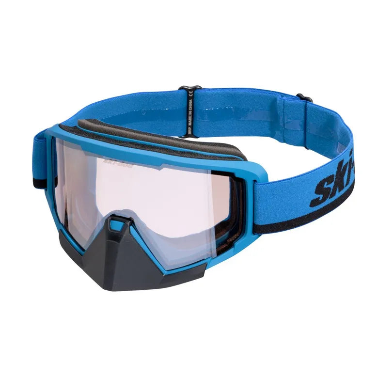 indigo blue Ski-Doo Trench Goggles