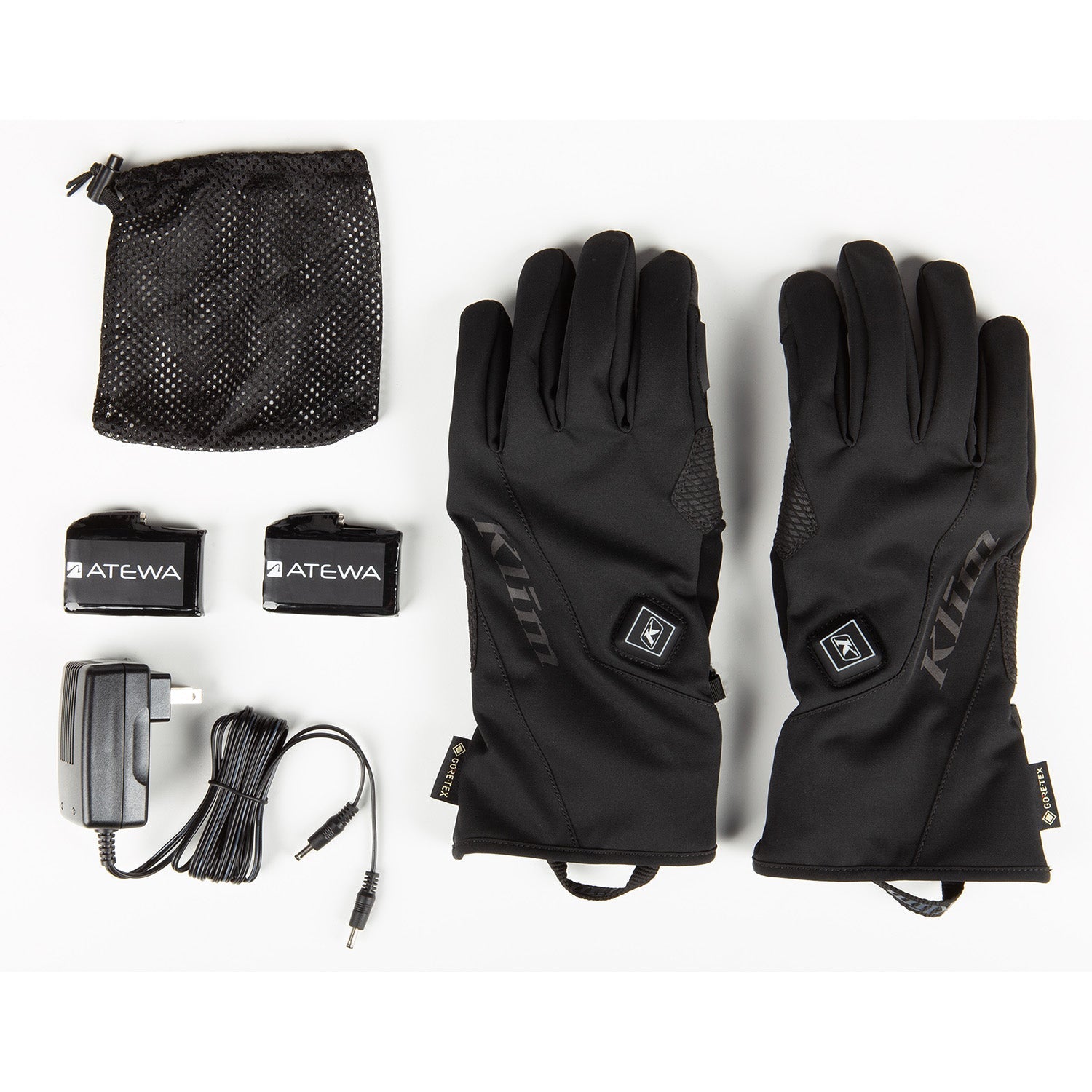 Klim Inversion GTX HTD Snowmobile Gloves KIT WITH BATTERIES