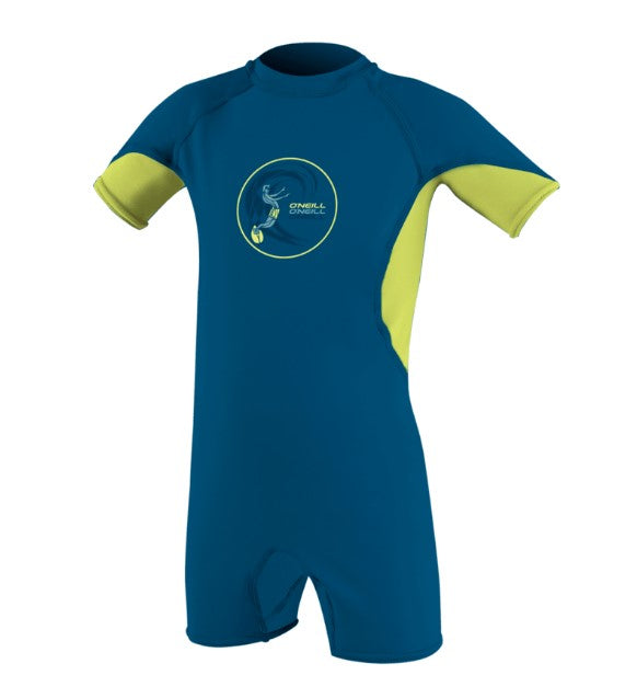 blue lime O'Neill O-Zone Toddler Sun Suit