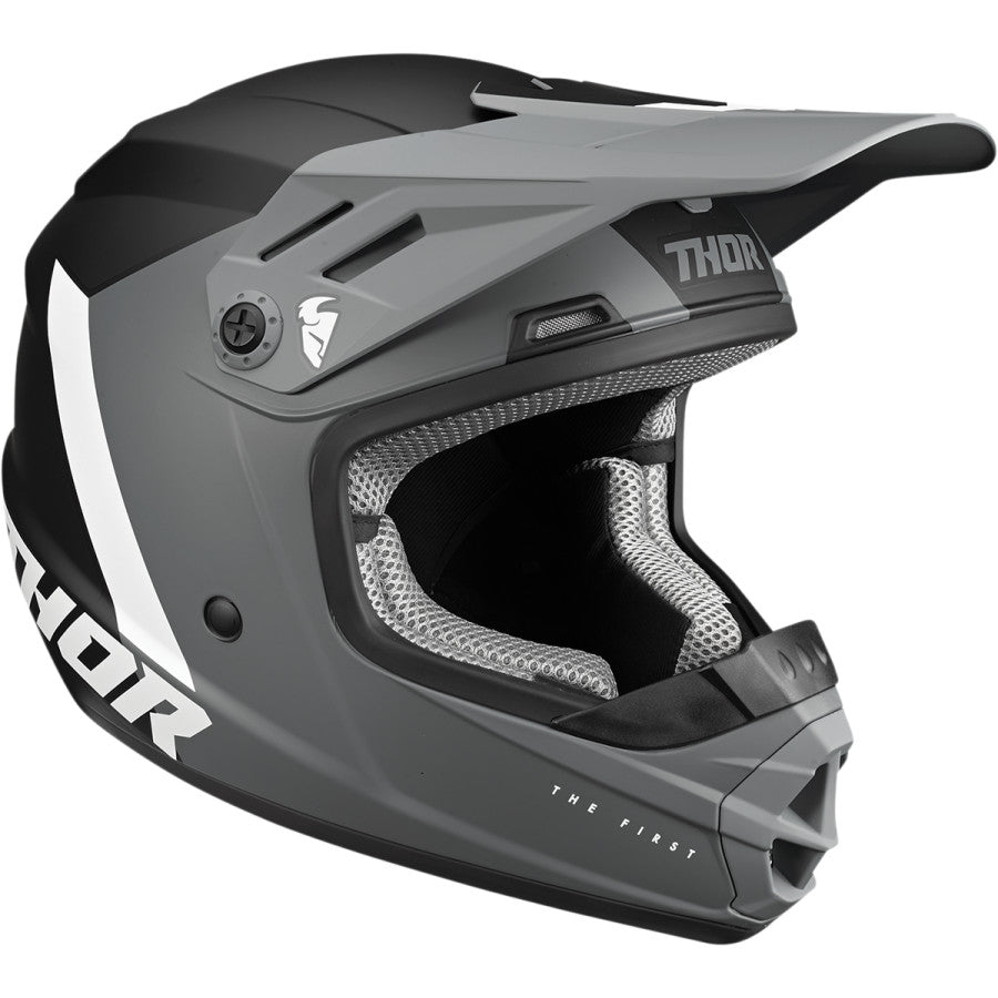 Thor Youth Sector ATV Helmet Grey