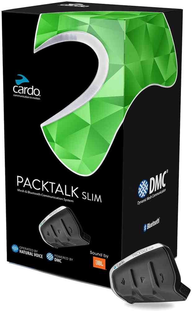 Cardo Packtalk Slim Bluetooth Communicator