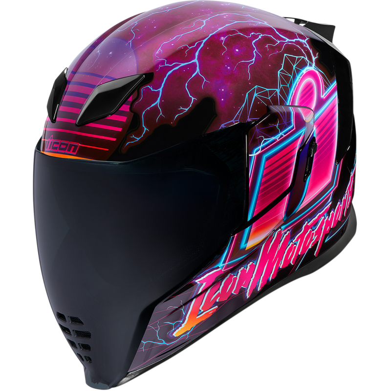 Icon Airflite Synthwave Motorcycle Helmet (Non-Current)