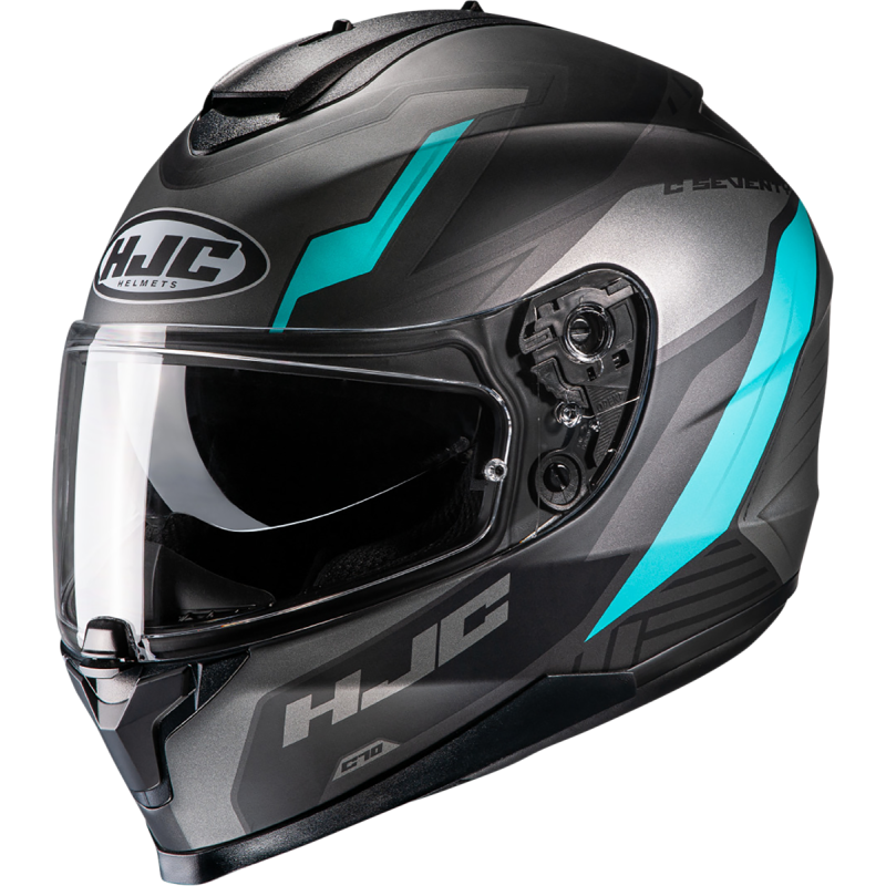 grey teal HJC C70 Silon Helmet