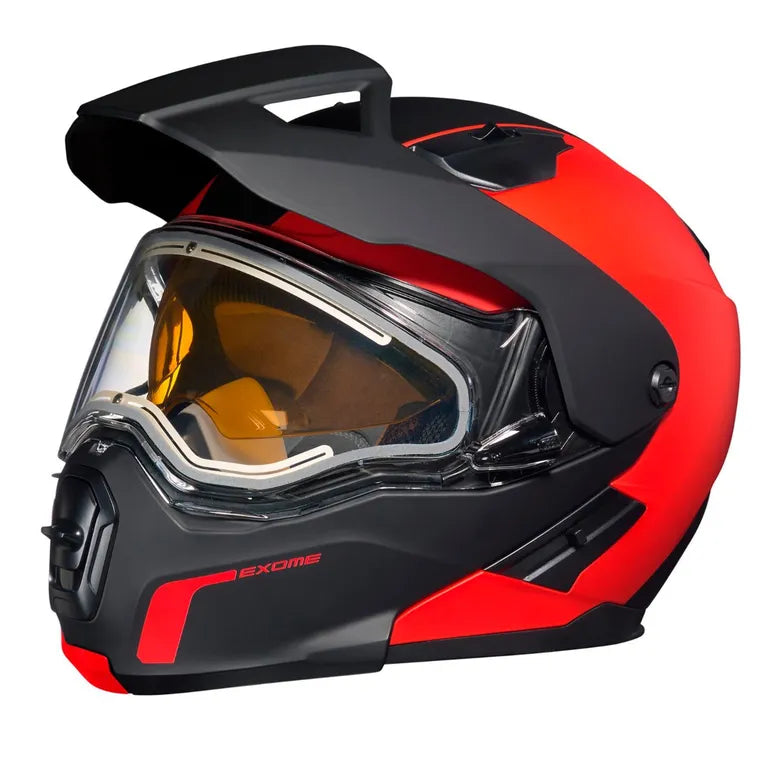 Red Ski-Doo Exome Sport Radiant Helmet (DOT)