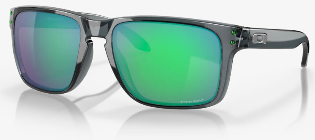 Oakley Holbrook XL Sunglasses - Prizm Jade Lens/Crystal Black Frame